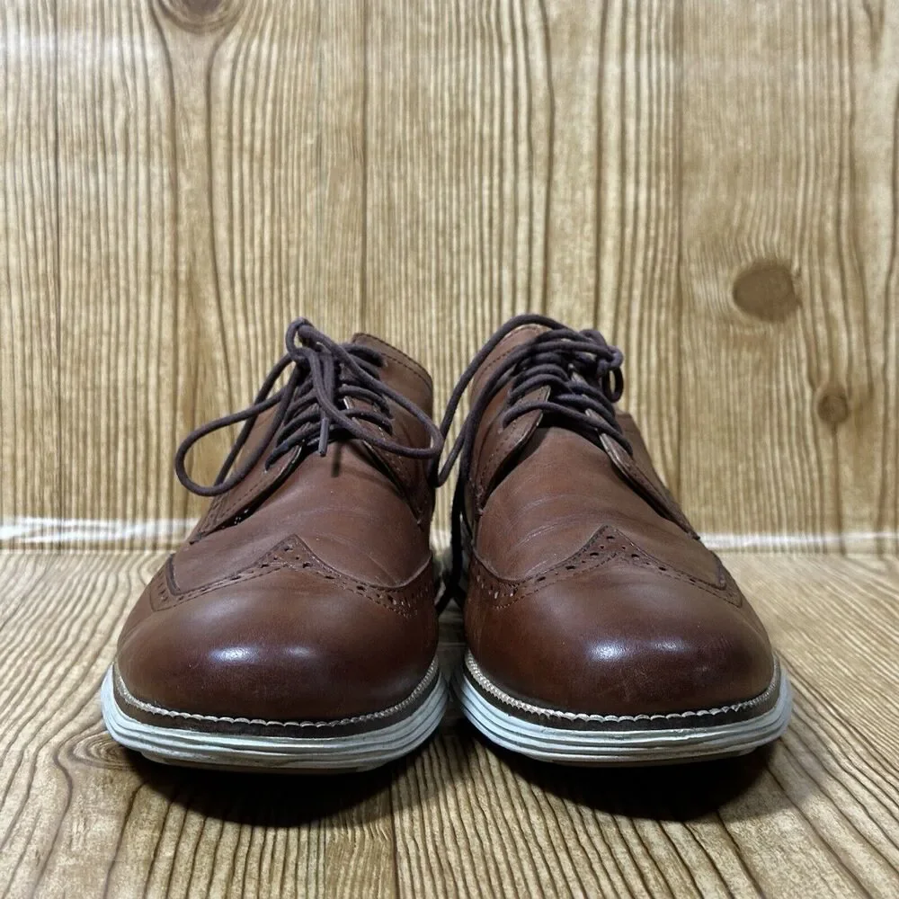 Cole Haan‎ Men's Size 11.5 Original Grand Wingtip Oxford Brown Shoes C20778